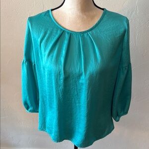Talbots Teal Women's Top